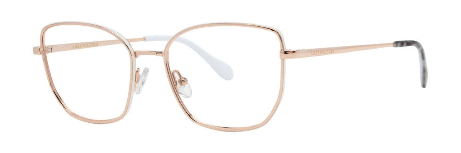 Lilly Pulitzer Emery Eyeglasses - Charm Pink - view 3